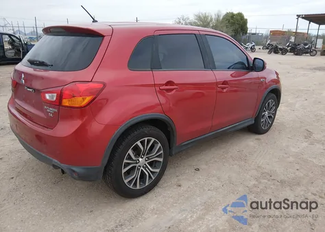 2016 Mitsubishi Outlander Sport 2.4 Es z USA, uszkodzony, nr VIN JA4AP3AW9GZ030327